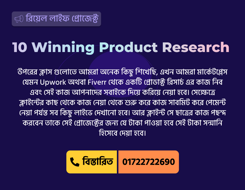 10 Winning Product Research